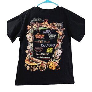 Halloween Horror Nights 2016 ~ Beyond Your Wildest Screams Shirt Mens Size Small